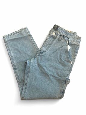 WeSC Light Wash Men’s Carpenter Jeans Size W34 x L32 (NWT)